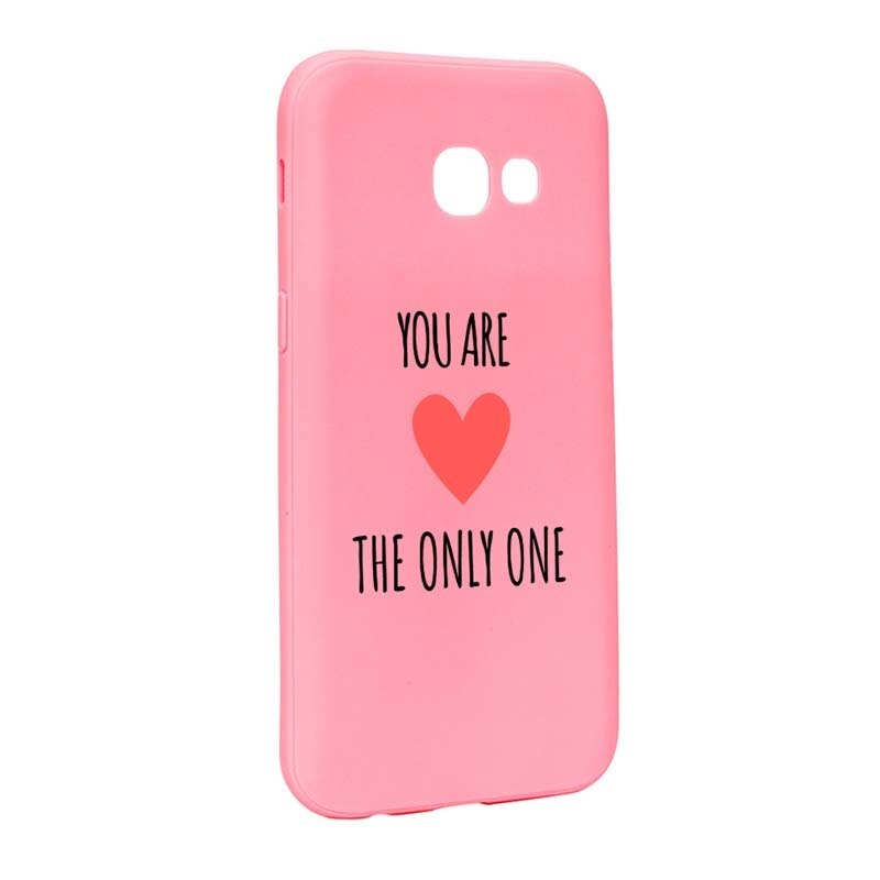 Husa Samsung Galaxy A3 2017, Silicon, You Are The Only One P114