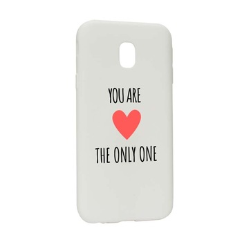 Husa Samsung Galaxy J3 2018, Silicon, You Are The Only One W114 Husa Samsung Galaxy J3 2018, Silicon, You Are The Only One W114