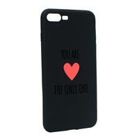 husa apple iphone 7 plus 8 plus silicon you are the only one b114 imagen 7_0_
0