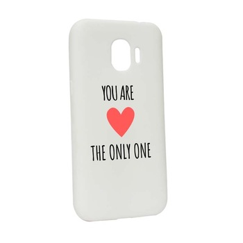 Husa Samsung Galaxy J4 2018, Silicon, You Are The Only One W114 Husa Samsung Galaxy J4 2018, Silicon, You Are The Only One W114