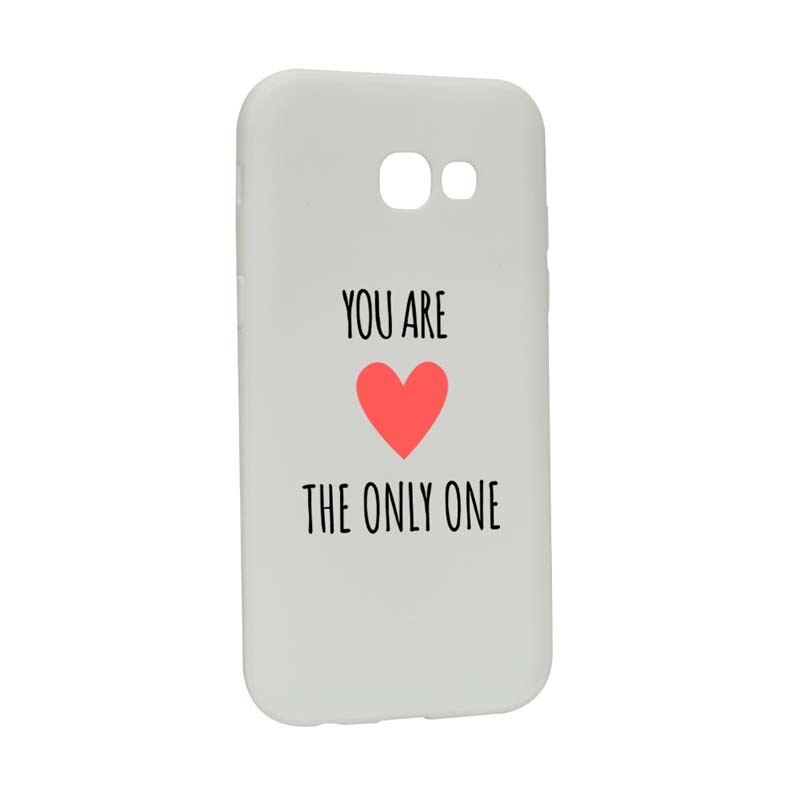 Husa Samsung Galaxy A3 2017, Silicon, You Are The Only One W114