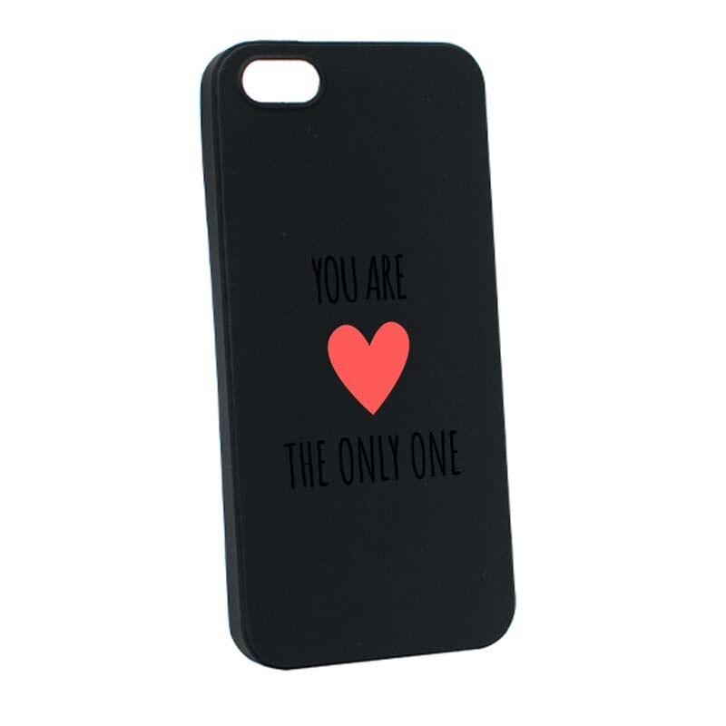 Husa Apple iPhone SE / 5S / 5, Silicon, You Are The Only One B114