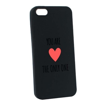 Husa Apple iPhone SE / 5S / 5, Silicon, You Are The Only One B114 Husa Apple iPhone SE / 5S / 5, Silicon, You Are The Only One B114