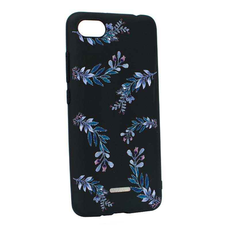 Husa Xiaomi Redmi 6A, Silicon, Blue Flower B116