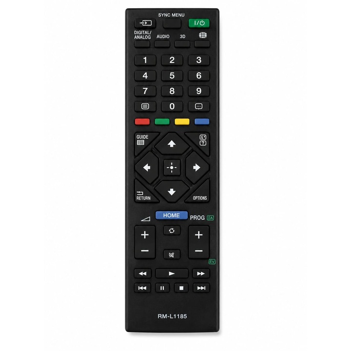 Telecomanda Universala LED Sony RM-ED054, neagra cu functiile telecomenzii originale