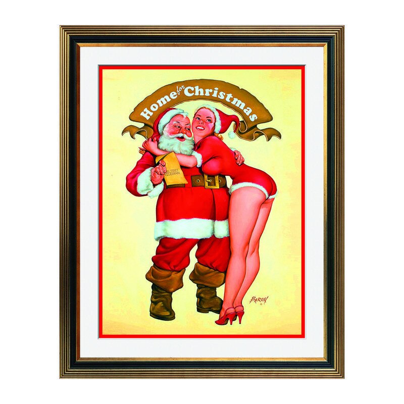 Fototapet Simulare Tablou, Vintage Pin-Up - ST-VP-069, 45 x 55 cm