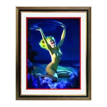 Fototapet Simulare Tablou, Vintage Pin-Up - ST-VP-142, 45 x 55 cm Fototapet Simulare Tablou, Vintage Pin-Up - ST-VP-142, 45 x 55 cm