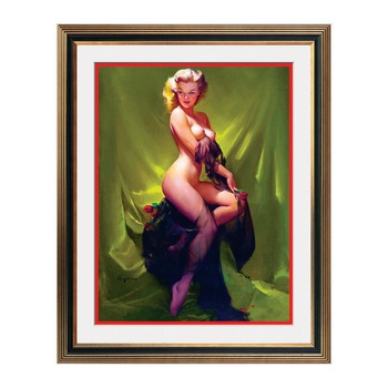 Fototapet Simulare Tablou, Vintage Pin-Up - ST-VP-139, 45 x 55 cm Fototapet Simulare Tablou, Vintage Pin-Up - ST-VP-139, 45 x 55 cm