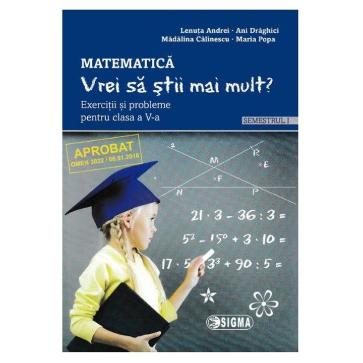 sweet taste total Beverage "Vrei sa stii mai mult?" Semestrul I. Exercitii si probleme pentru clasa a  V-a. Matematica - eMAG.ro