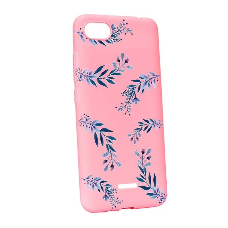 Husa Xiaomi Redmi 6A, Silicon, Blue Flower P116