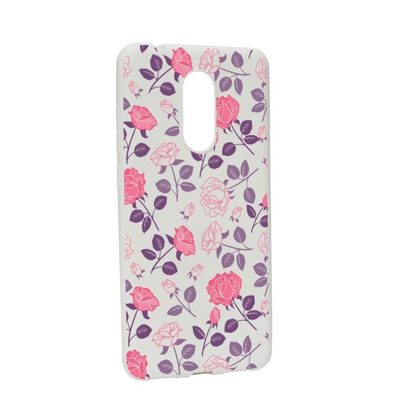 Husa Xiaomi Redmi Note 5 / Redmi 5 Plus, Silicon, Roses W168
