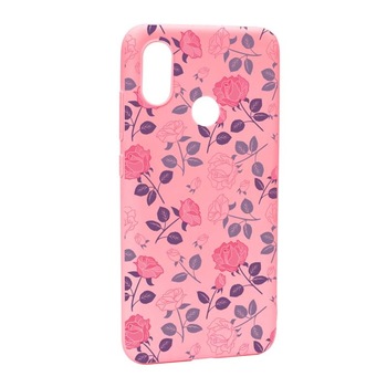 Husa Xiaomi Mi A2 Lite / Redmi 6 Pro, Silicon, Roses P168 Husa Xiaomi Mi A2 Lite / Redmi 6 Pro, Silicon, Roses P168