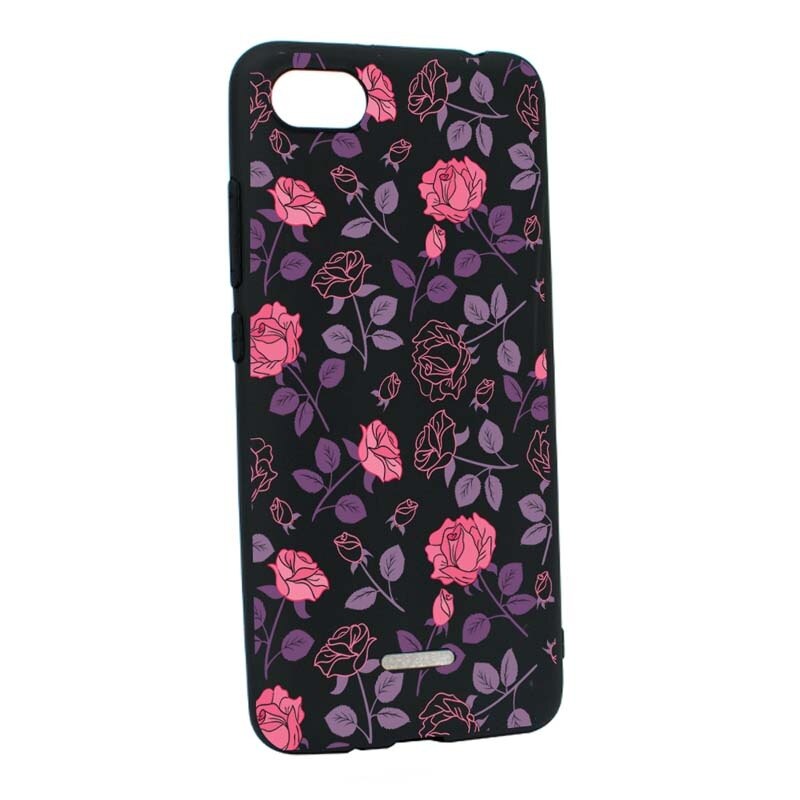 Husa Xiaomi Redmi 6A, Silicon, Roses B168