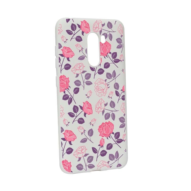 Husa Xiaomi PocoPhone F1, Silicon, Roses W168