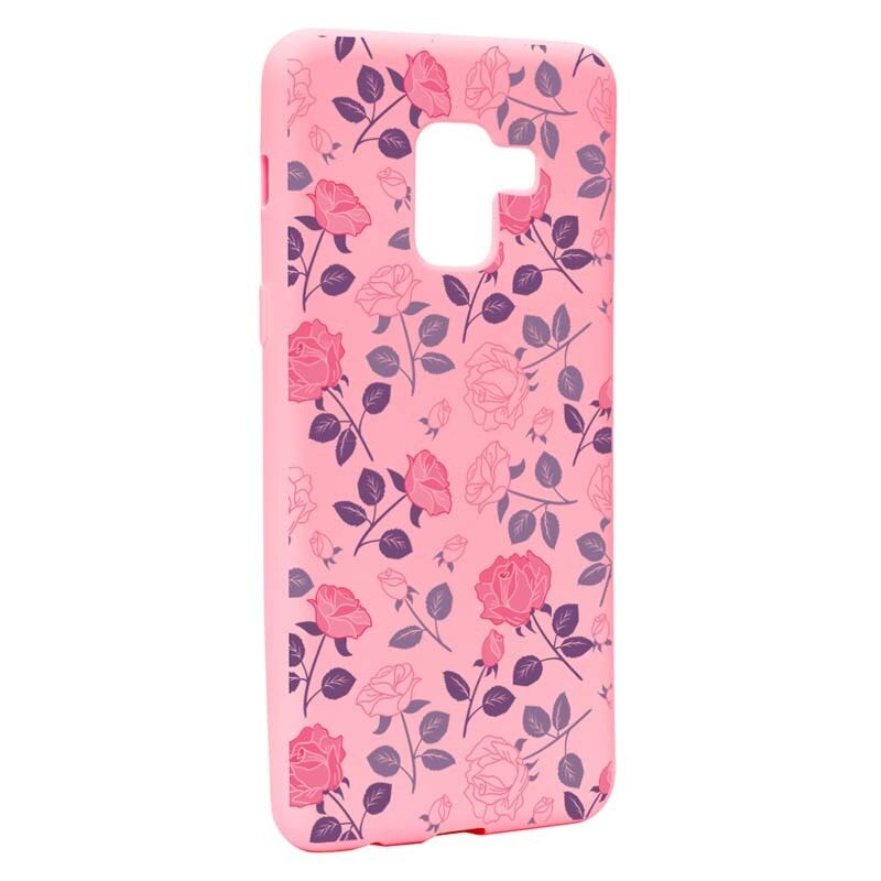 Husa Samsung Galaxy A5 2018, Silicon, Roses P168