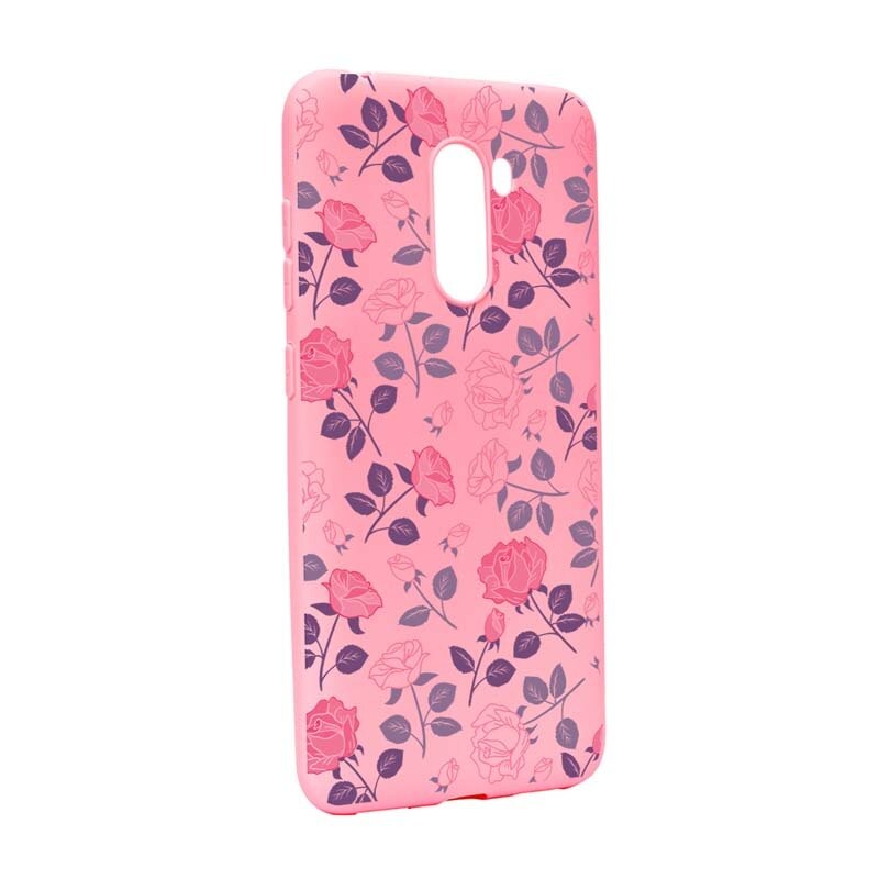 Husa Xiaomi PocoPhone F1, Silicon, Roses P168