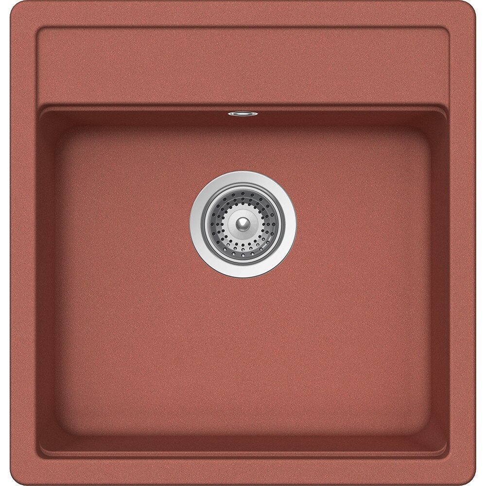 Chiuveta granit Schock Nemo N-100S Canyon Cristalite 490 x 510 mm, adancime cuva 180 mm, universala, montare pe blat