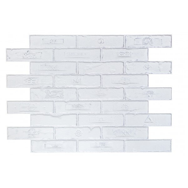 Panouri Decorative BRICK CRAFT, PVC, SET 12 BUCATI, suprafata totala acoperita 6.96 mp