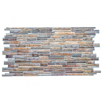 Panouri Decorative STONE BROWN PLASTUSHKA, PVC, SET 30 BUCATI, suprafata totala acoperita 14.38 mp Panouri Decorative STONE BROWN PLASTUSHKA, PVC, SET 30 BUCATI, suprafata totala acoperita 14.38 mp