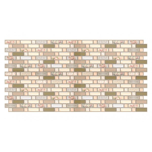 Panouri Decorative Mosaic Provence, pvc, set 10 bucati, suprafata totala acoperita 4.55 mp
