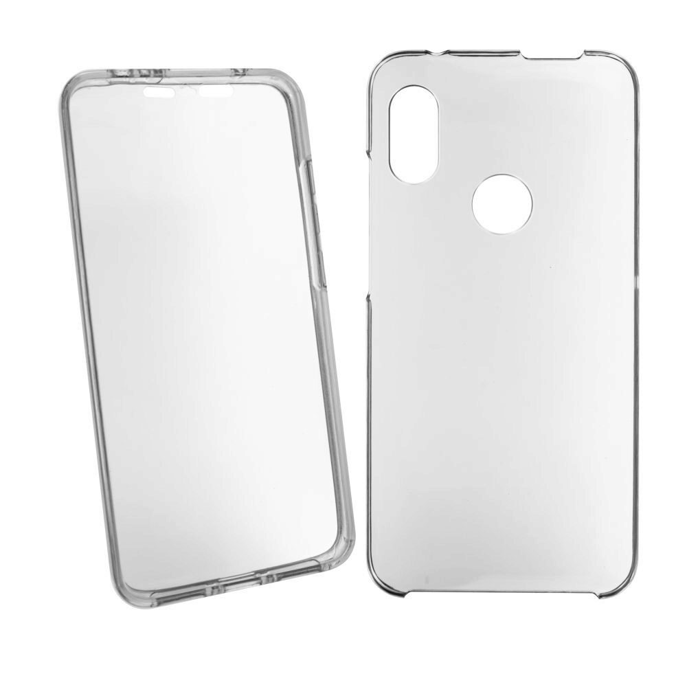 Husa 360° Premium (Policarbonat&TPU) pentru Xiaomi Redmi Note 7, Transparent