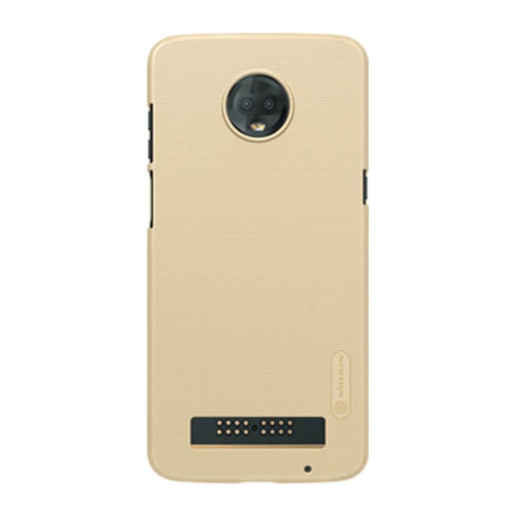 Husa Nillkin Frosted Shield pentru Motorola Moto Z3/Z3Play, auriu