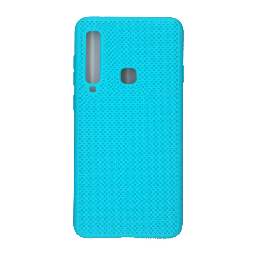 Husa din silicon cu perforatii, Eurocell, pentru Samsung Galaxy A9 2018, bleu