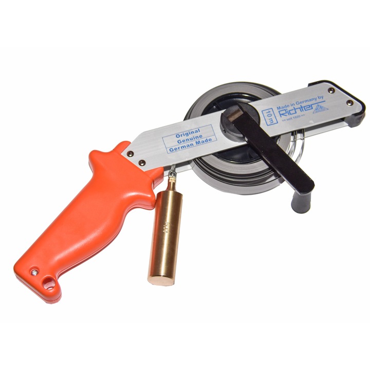 Ruleta cu lest - 20 m tip 464-ES si lest forma C cu banda de inox