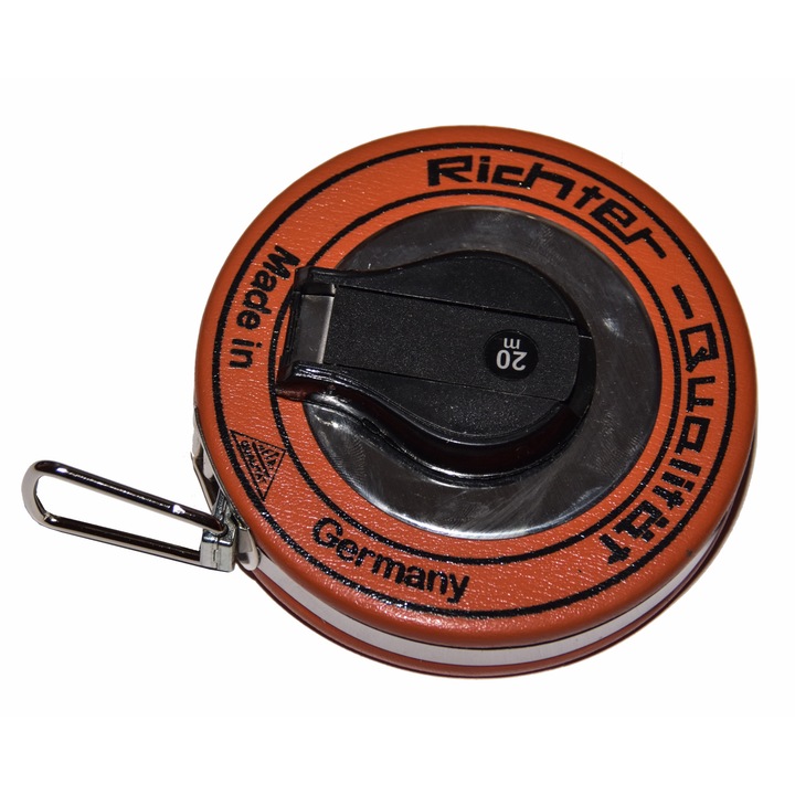 Ruleta in carcasa 358 P de 10 m Richter, banda inox