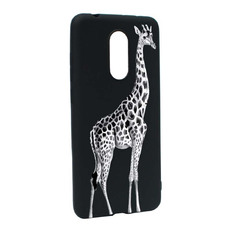Husa Xiaomi Redmi 5, Silicon, Giraffe B175