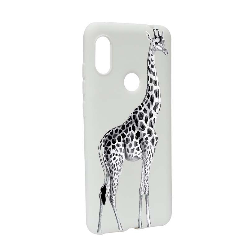 Husa Xiaomi Mi Max 3, Silicon, Giraffe W175