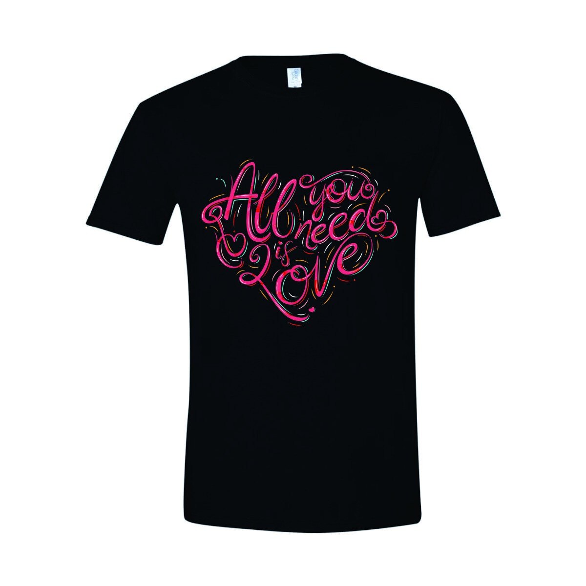 Tricou pentru Barbati Negru, Marimea L - 