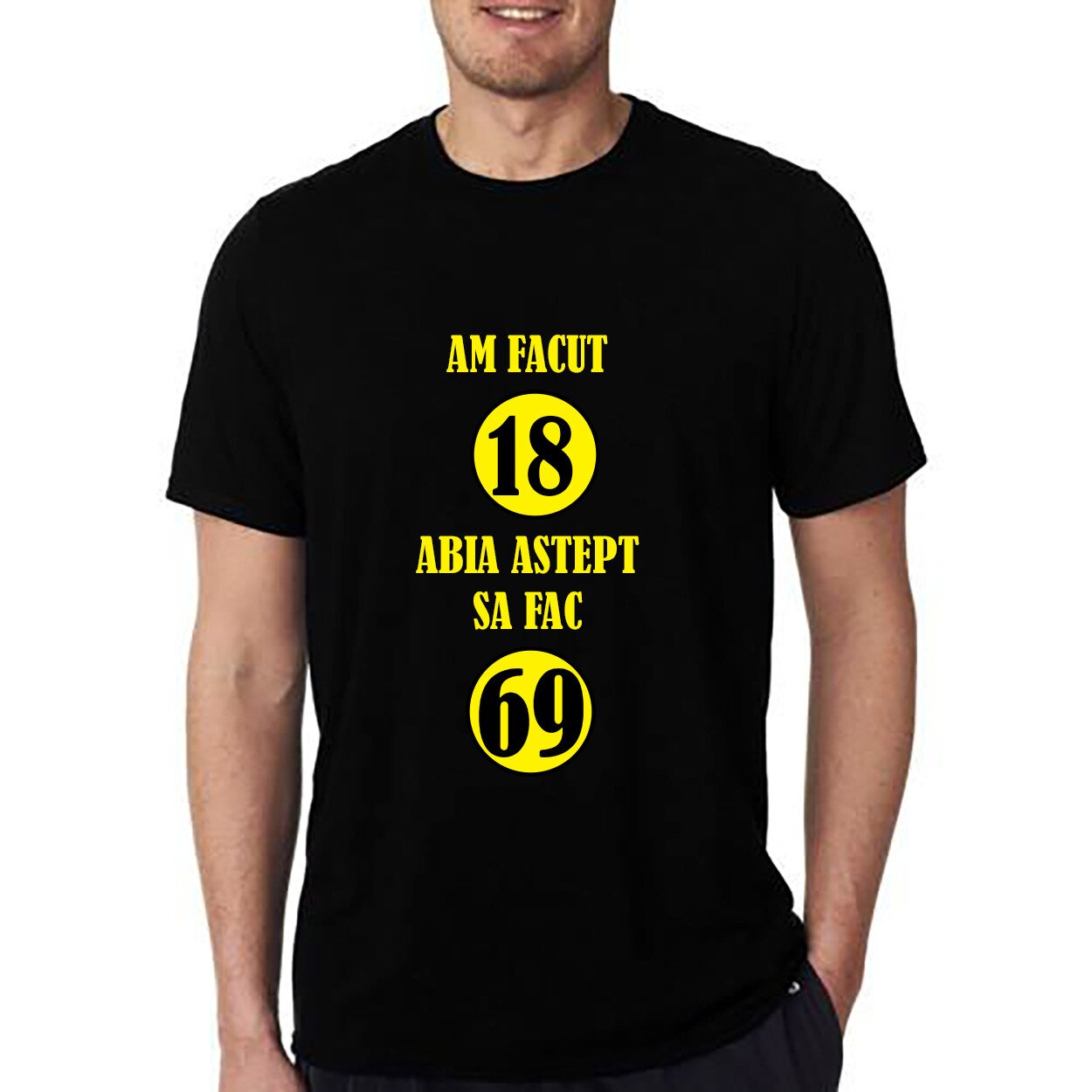 Tricou personalizat, Fruit of the loom, alb/negru, L EU