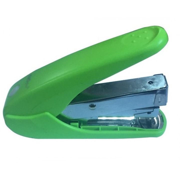 Fém tűzőgép, 24/6,26/6,24/8,26/8, 50 lap, 50%-os energiatakarékos EVOffice zöld