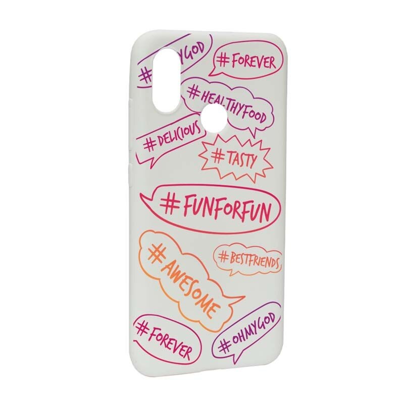 Husa Xiaomi Mi 8, Silicon, Fun W125