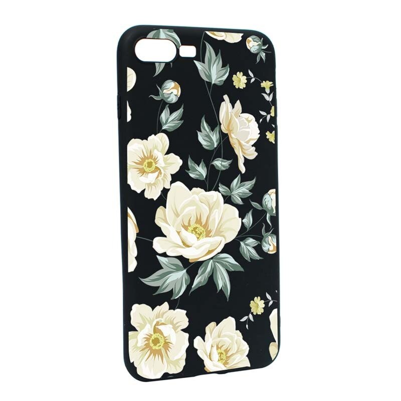 Husa Apple iPhone 7 Plus / 8 Plus, Silicon, Floral B126