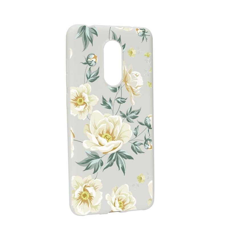 Husa Xiaomi Redmi 5, Silicon, Floral W126