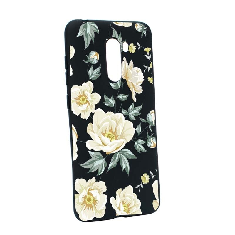 Husa Xiaomi PocoPhone F1, Silicon, Floral B126
