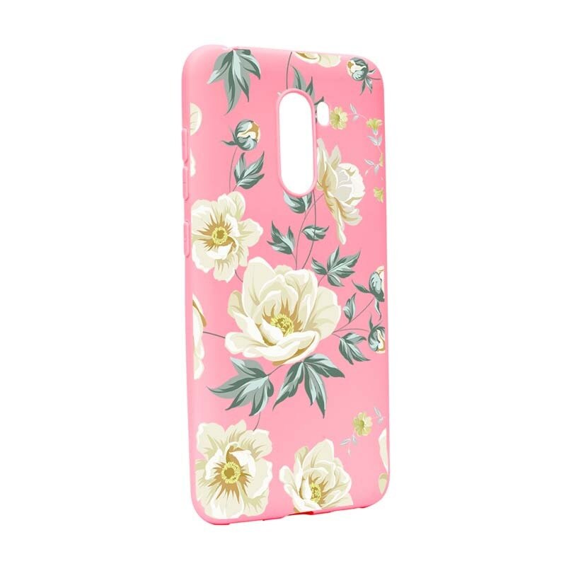 Husa Xiaomi PocoPhone F1, Silicon, Floral P126