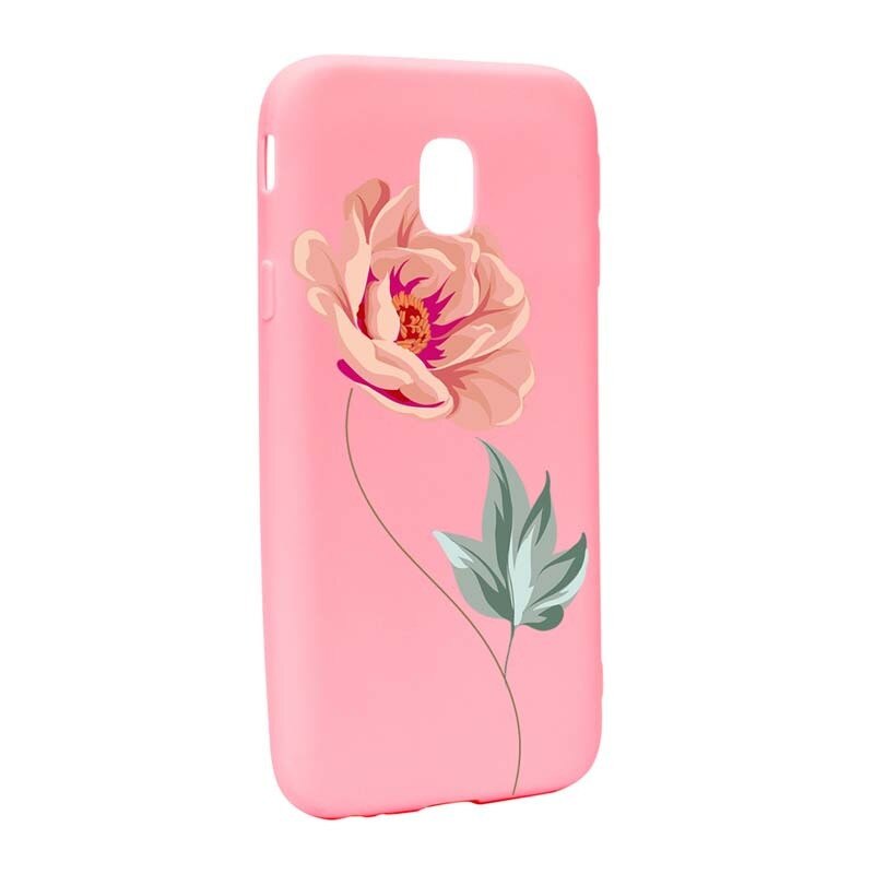 Husa Samsung Galaxy J7 2017, Silicon, Rose P127