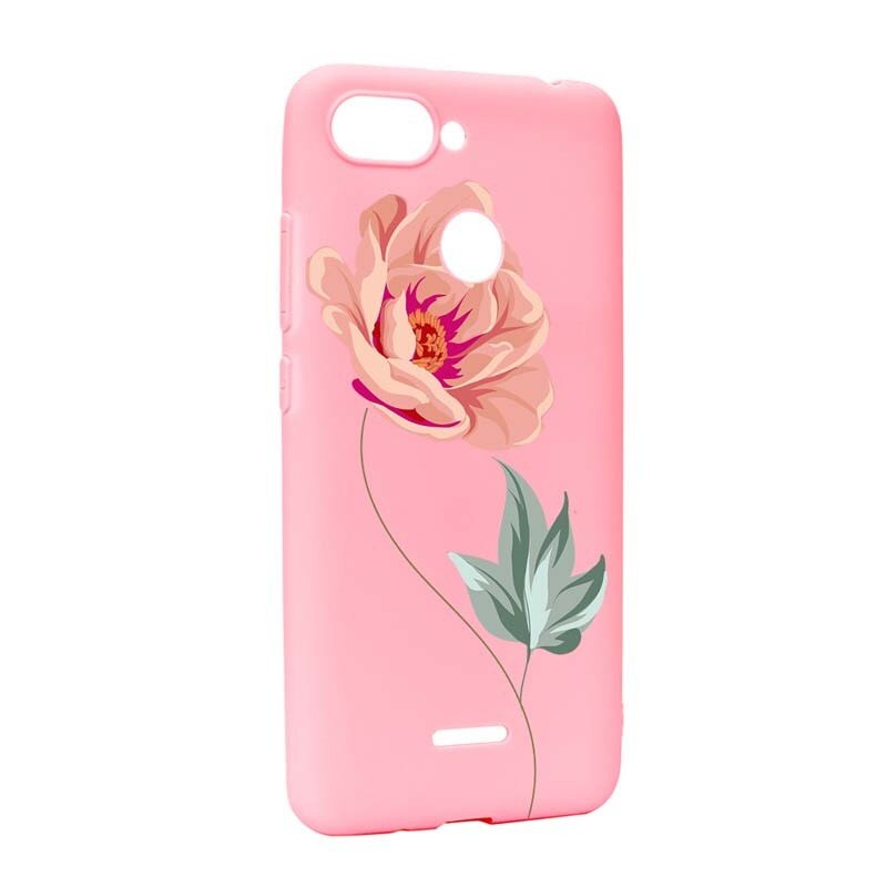 Husa Xiaomi Redmi 6, Silicon, Rose P127