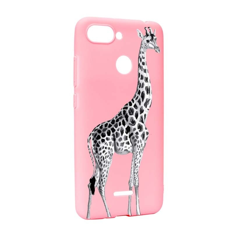 Husa Xiaomi Redmi 6, Silicon, Giraffe P175