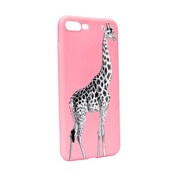 Husa OnePlus 5, Silicon, Giraffe P175 Husa OnePlus 5, Silicon, Giraffe P175