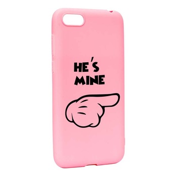 Husa Apple iPhone 7 / 8, Silicon, He`s Mine P105 Husa Apple iPhone 7 / 8, Silicon, He`s Mine P105