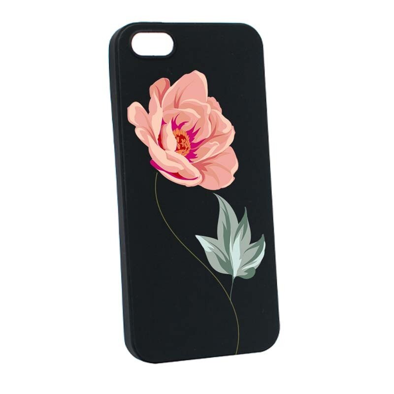 Husa Apple iPhone SE / 5S / 5, Silicon, Rose B127