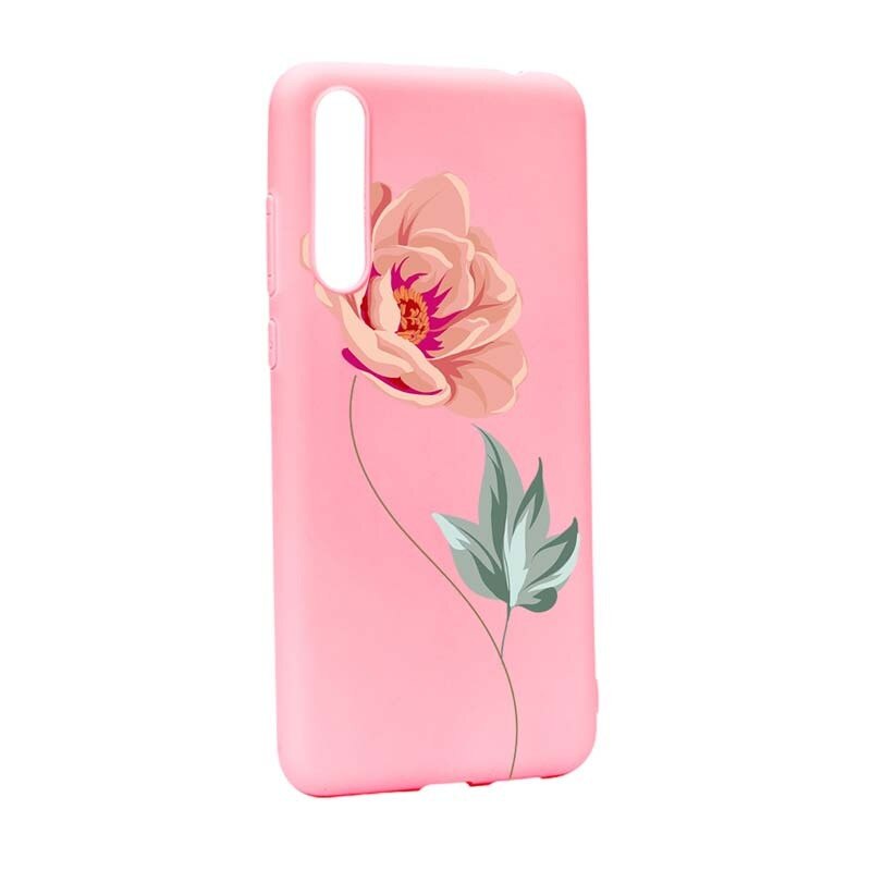 Husa Huawei P20, Silicon, Rose P127