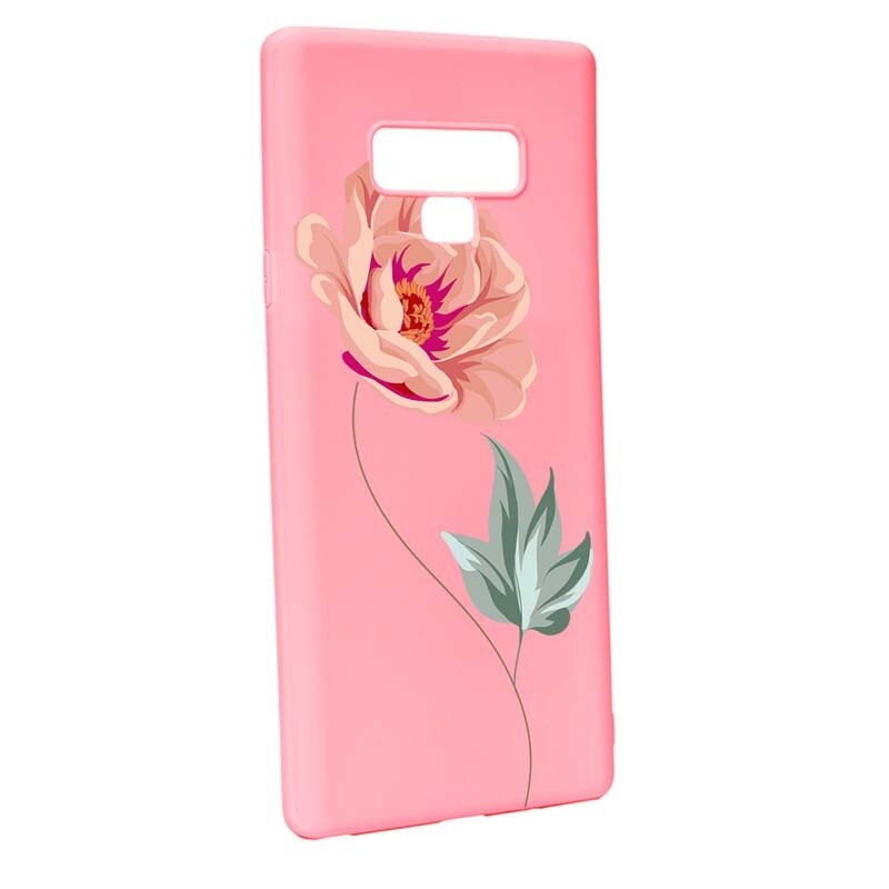 Husa Samsung Galaxy Note 9, Silicon, Rose P127