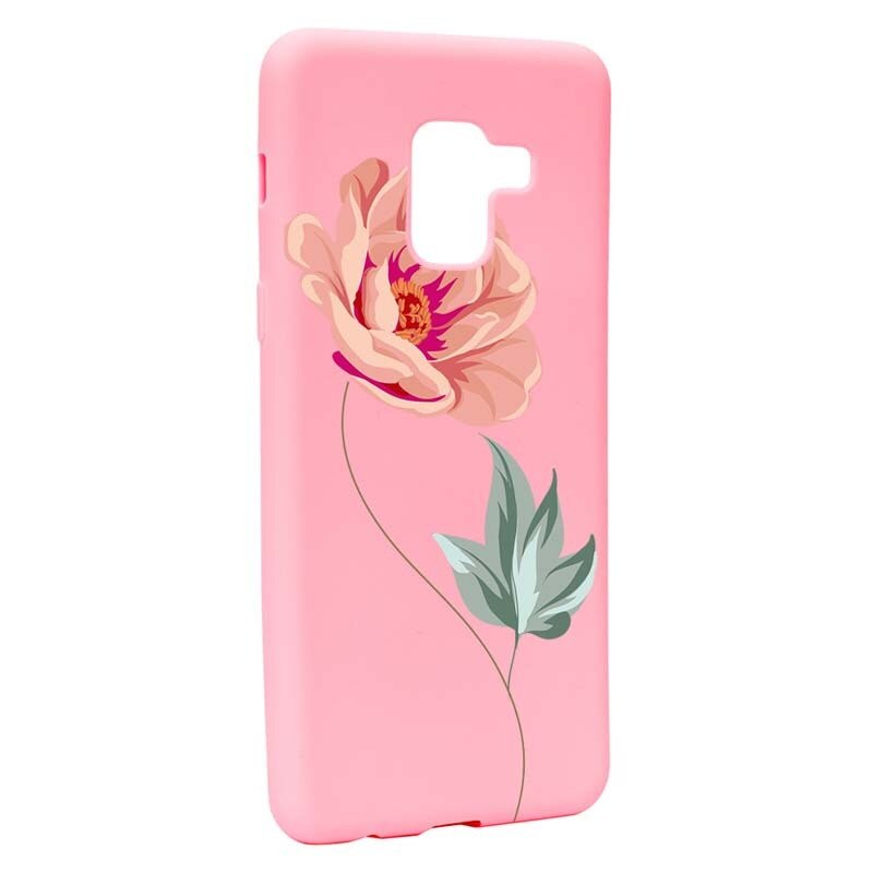 Husa Samsung Galaxy A5 2018, Silicon, Rose P127