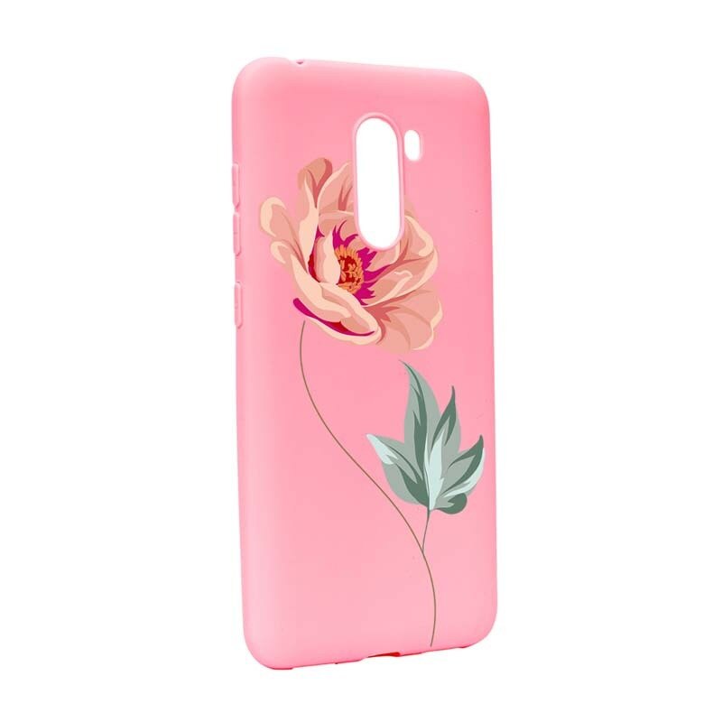 Husa Xiaomi PocoPhone F1, Silicon, Rose P127