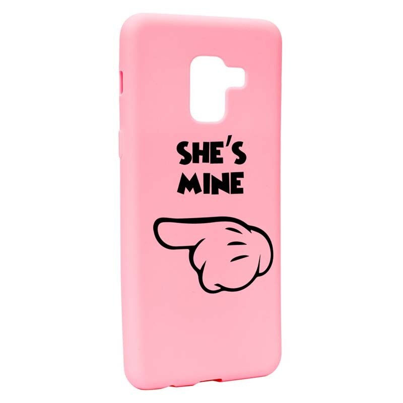 Husa Samsung Galaxy A5 2018, Silicon, She`s Mine P107